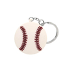 مخصص PVC Sport Rugby Baseball Soccer Chain Keyring 2D Silicone Soft Rubber Footbol -keychain