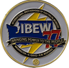 عملات قيادة عسكرية مخصصة مخصصة Custom IBEW التحدي