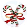 شعار عيد الميلاد المخصص ، دبابيس ثلاثية الأبعاد ديكور العطلات ، دبوس طية صدر السترة