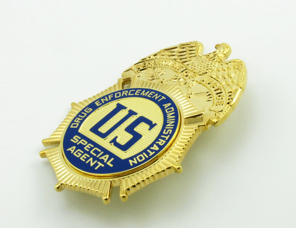 US DEA وكيل خاص وكيل إدارة المخدرات شارة الشارة نسخة طبق الأصل
