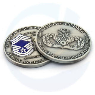 USAF Senior Master Sgt/1st Sgt Rank Air Force Coin