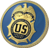 صانعي العملة المخصصة مضحكة رهيبة فريدة من نوعها شرطة الولايات المتحدة الأمريكية