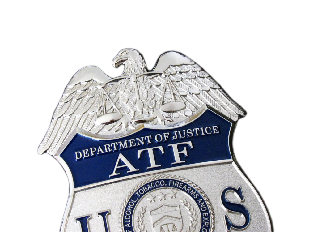 US ATF TFO فرقة العمل ضابط شارة الصلبة الدعائم النسائية النحاسية النحاسية