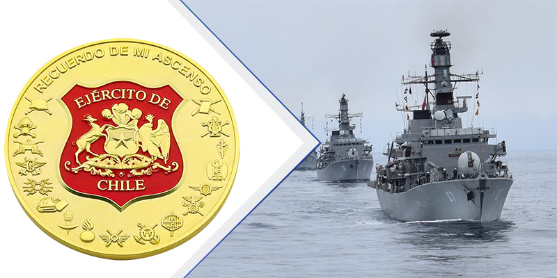 أهمية تصميمات عملة التحدي المخصصة للبحرية تشيلي