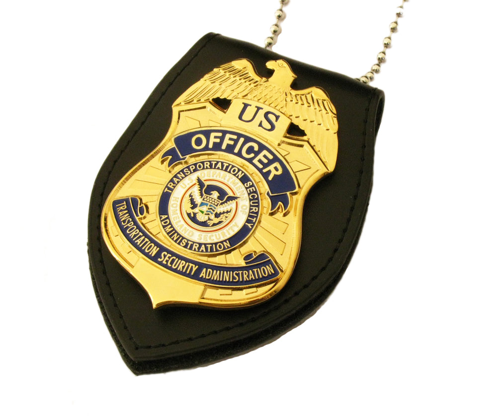 US DHS TSA Officer Badge Props Movie Props