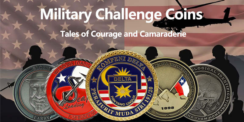 عملات التحدي العسكرية: حكايات الشجاعة والصداقة الحميمة