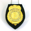 التصميم المعدني الرخيص ثلاثي الأبعاد مخصصة ذهبية مخصصة للشرطة العسكرية شارة دبوس طية طية صدر