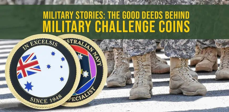 القصص العسكرية: الأعمال الصالحة وراء عملات التحدي العسكرية
