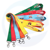 شعار طباعة مخصص مخصص Lanyard Sublimation Polyester Neck Id Lanyards with Logo Custom