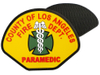 الترويج الرخيصة مخصصة الإطفاء الموحد EMS Fire Rescue PVC Rubber Patches