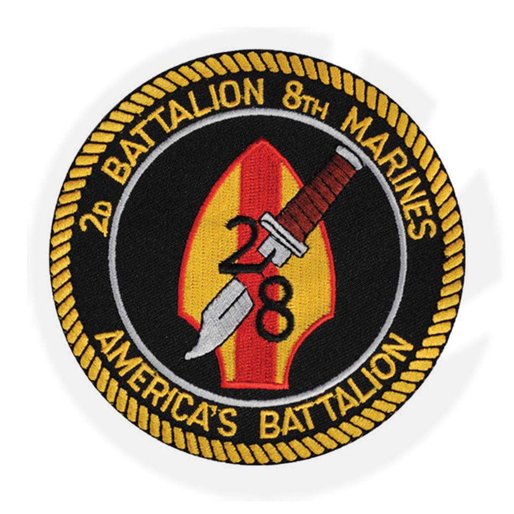 1st 2nd Cattalion 8th Marines Patch